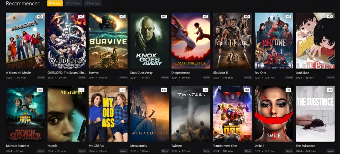 banner movies 2025 on M4UFree